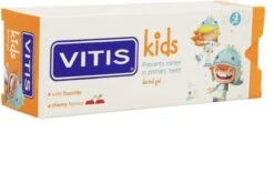 Vitis Kids - Tandpasta & Gel - 2+ Jaar - 50ml - Kersen Smaak -BaByliss Verkoopwinkel 1200x849