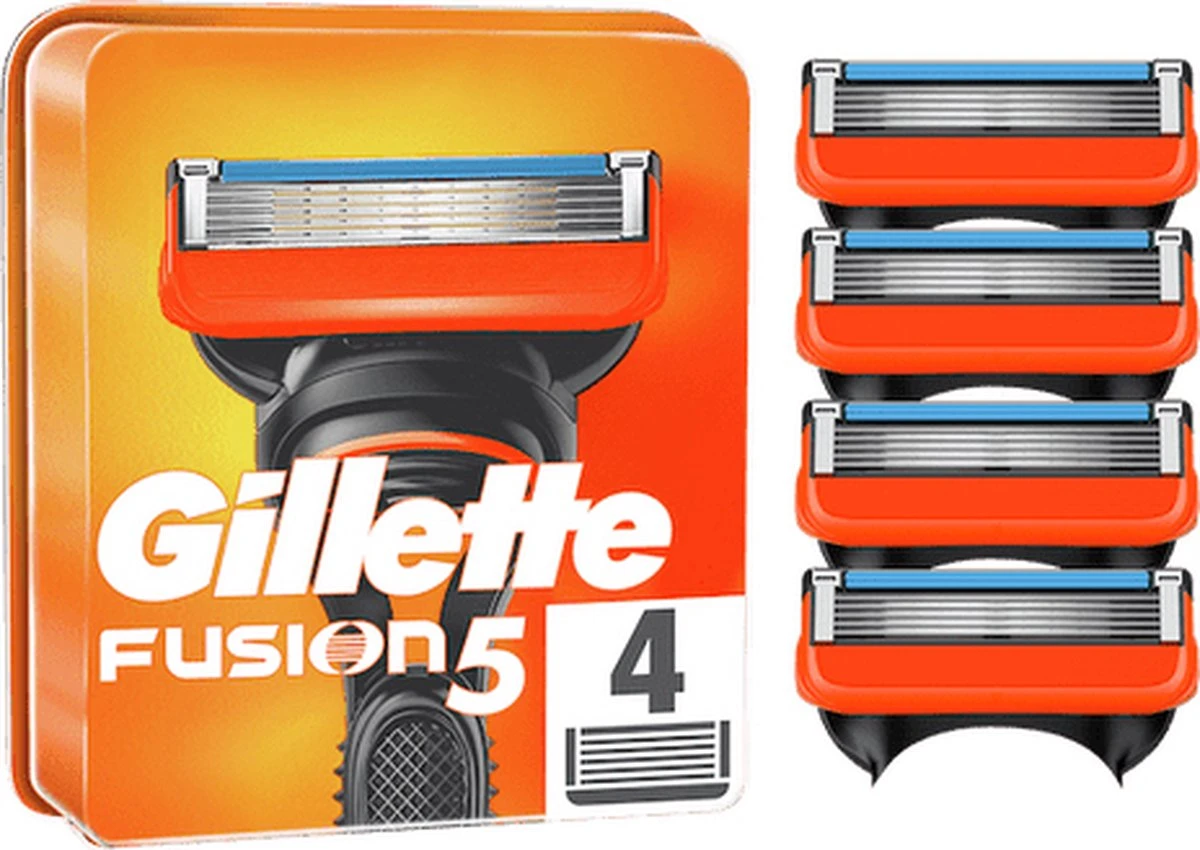 Gillette® Gillette Fusion - 4 Stuks - Scheermesjes - Afbeelding 2
