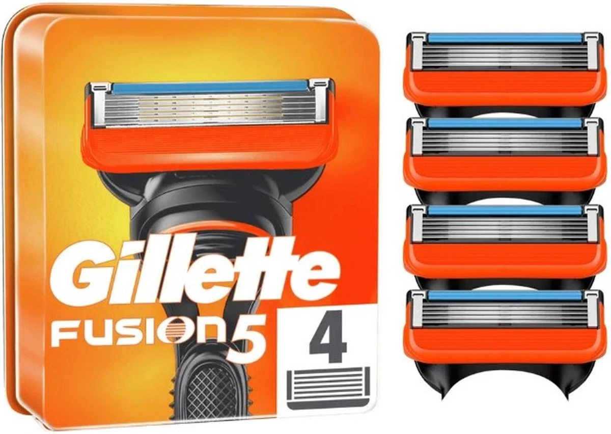 GilletteĀ® Gillette Fusion5 - Scheermesjes/Navulmesjes - 4 Stuks - Afbeelding 8