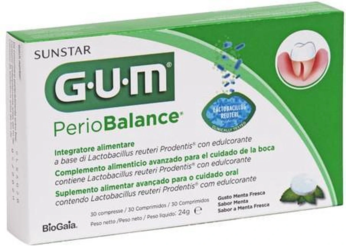 GUMĀ® GUM® PerioBalance® Tabletten | 30 Stuks - Afbeelding 3