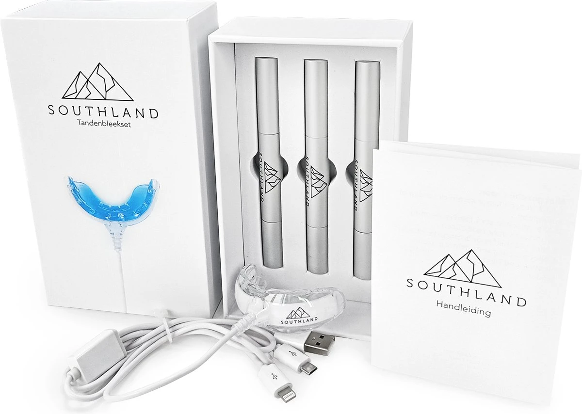 Southland Tandenbleekset - Tandenblekers - Whitening Strips - Teeth Whitening - Tanden Bleken