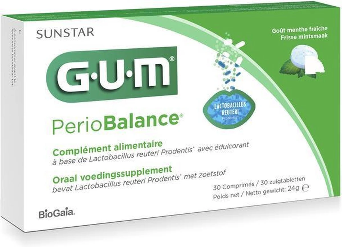 GUMĀ® GUM® PerioBalance® Tabletten | 30 Stuks - Afbeelding 4