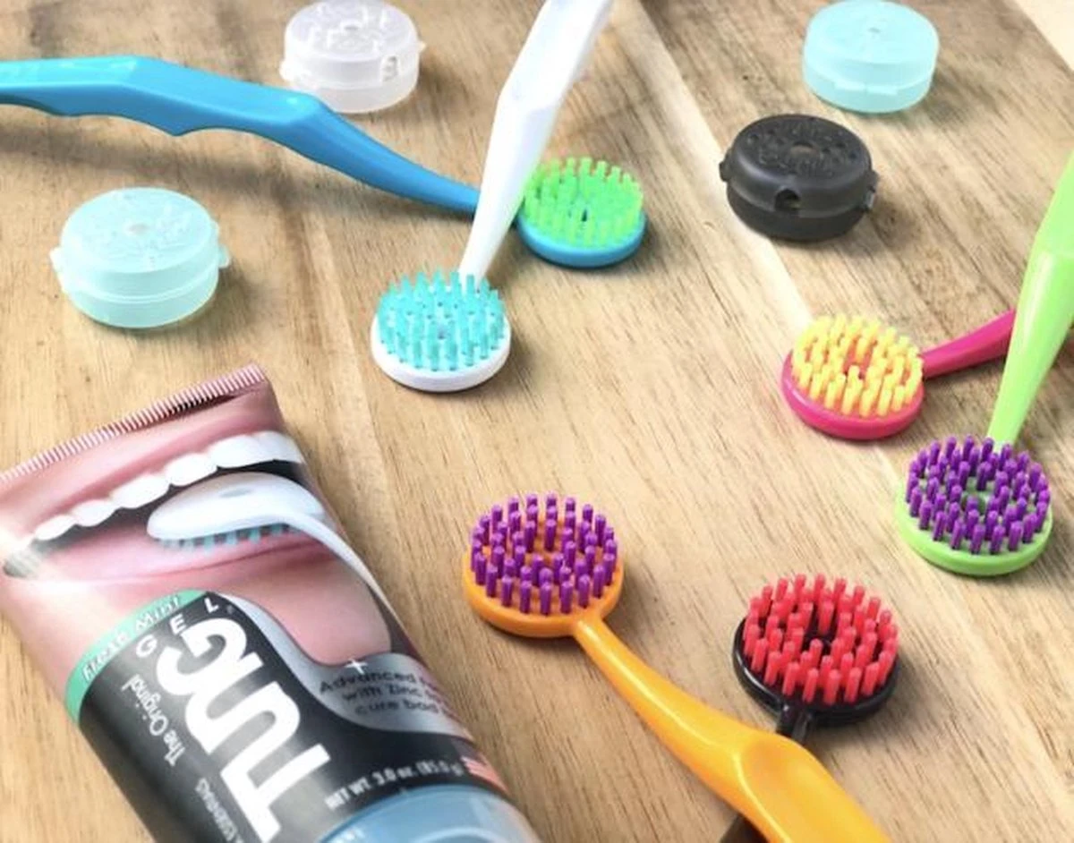 Tung Brush & Tung Gel - Verhelpt Witte Tongaanslag En Slechte Adem 4 Tung Brush & Tung Gel - Verhelpt Witte Tongaanslag En Slechte Adem - Afbeelding 2