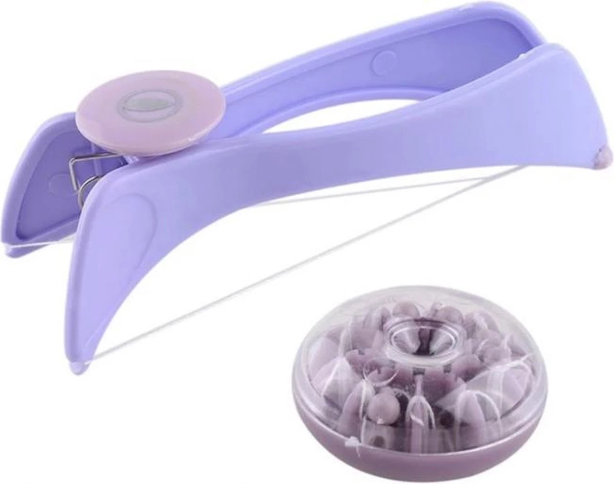 Merkloos Epileer Tool | Gemakkelijk En Snel | Efficiënt | Epileer Draad | Epileren Van De Kleinste Haartjes | Epileer Touw | Handig | Voor Mannen En Vrouwen | Unisex - Afbeelding 2