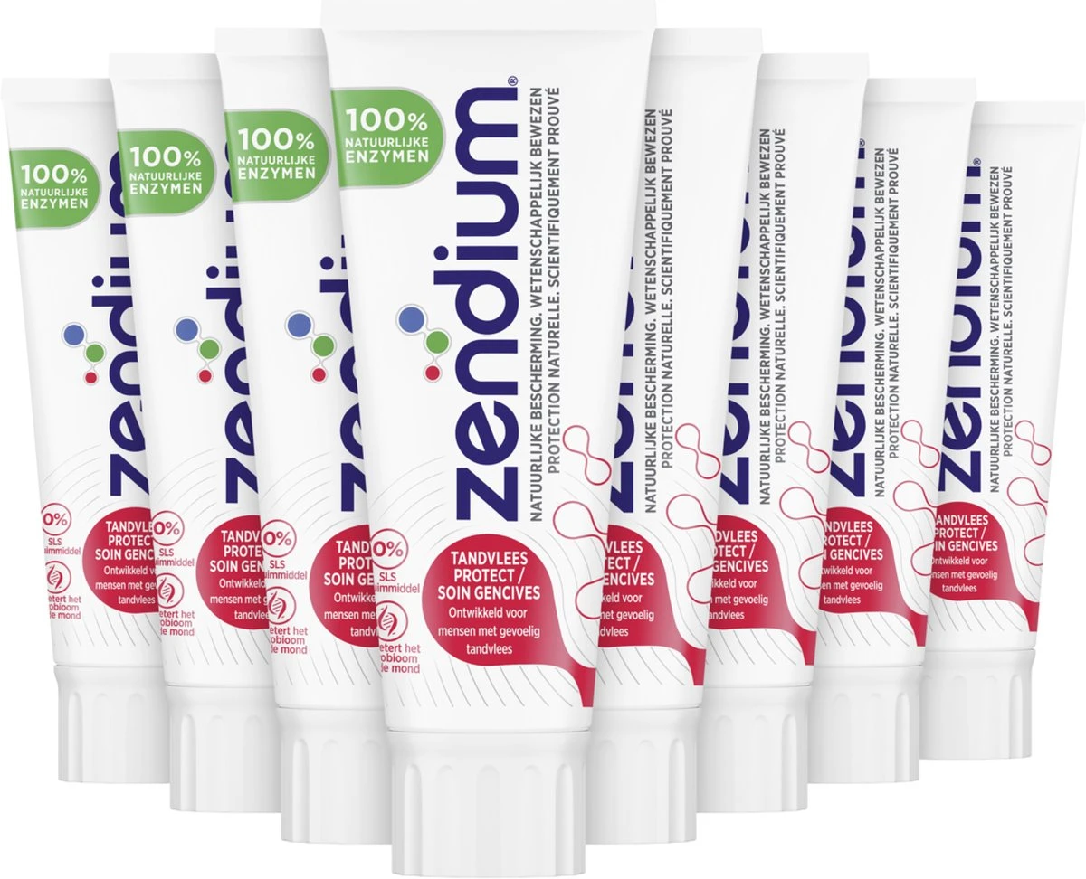Zendium Tandvlees Protect Tandpasta - 12 X 75 Ml - Voordeelverpakking 3 Zendium Tandvlees Protect Tandpasta - 12 X 75 Ml - Voordeelverpakking