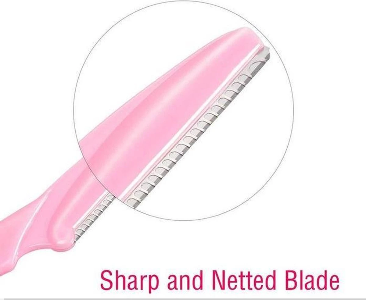 12 Stuks Wenkbrauw Trimmers - Mesjes - Scheermesjes - Afbeelding 2