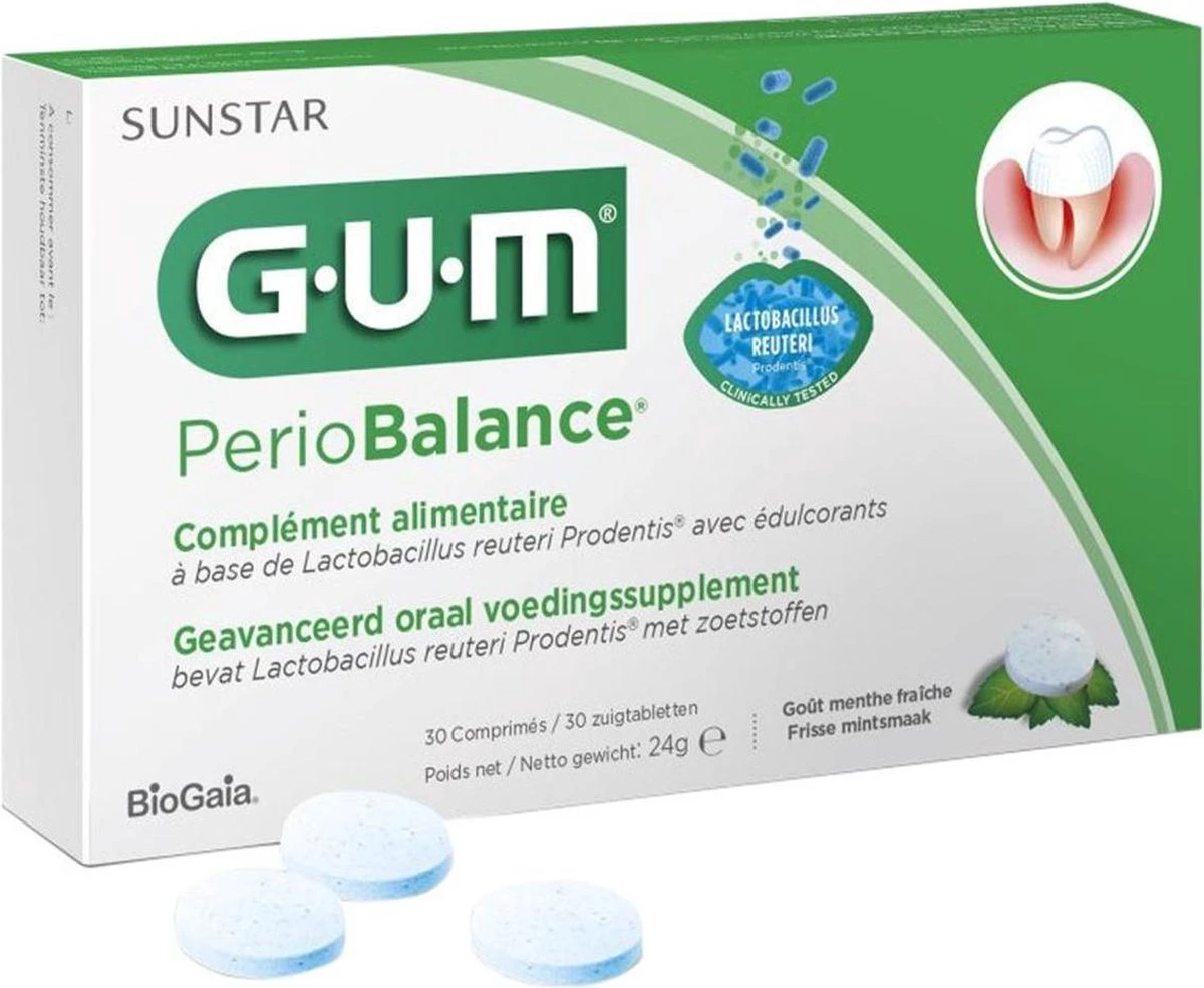 GUMĀ® GUM® PerioBalance® Tabletten | 30 Stuks