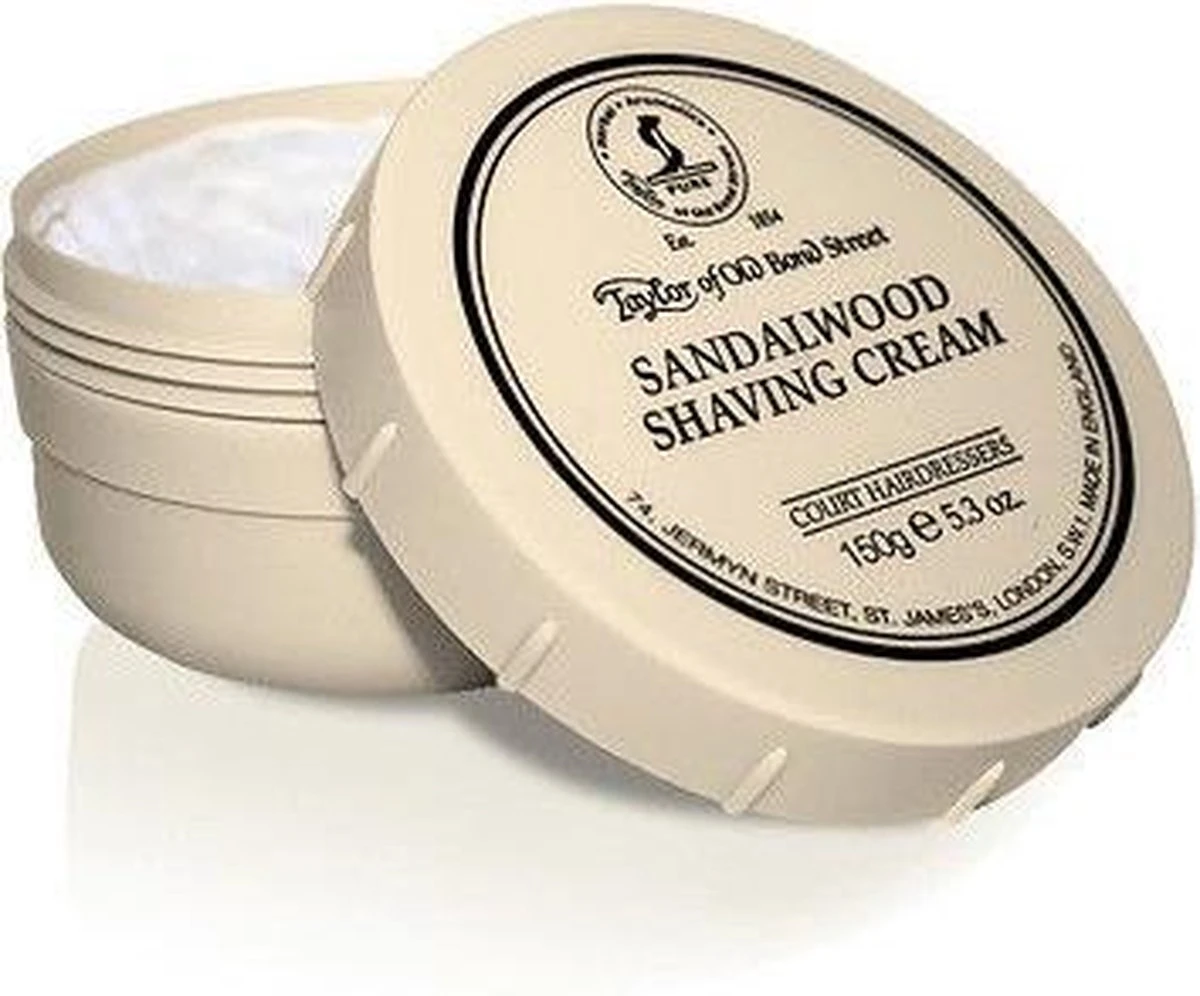 Taylor Of Old Bond Street Sandalwood Shaving Cream 150 Gr. - Afbeelding 6