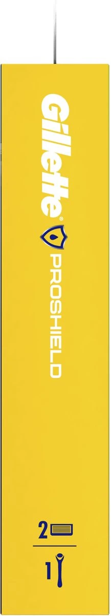 GilletteĀ® Gillette ProShield - Scheersysteem - Voor Mannen - 1 Gillette Scheersysteem - 2 Navulmesjes - Afbeelding 9