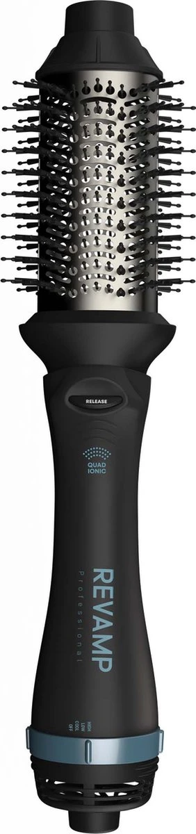 Revamp DR2500 Progloss Föhnborstel - 4 In 1 Stijlborstel - Voor Alle Haartypes - Inclusief 2 Opzetborstels - 1000 W - Afbeelding 3