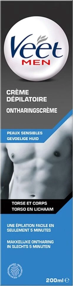 Veet - Men - Ontharingscrème - Gevoelige Huid - 2 X 200 Ml 32 Veet - Men - Ontharingscrème - Gevoelige Huid - 2 X 200 Ml -BaByliss Verkoopwinkel 306x1200 2