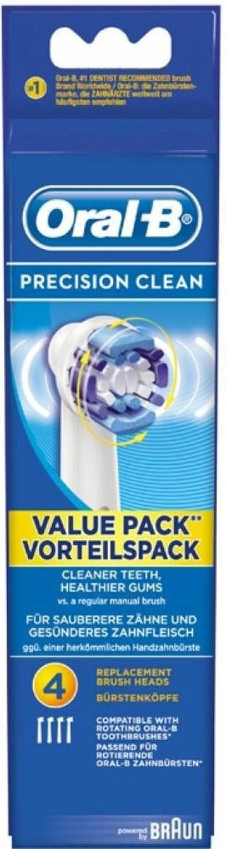 Oral B Oral-B Precision Clean Opzetborstels - 4 Stuks - Afbeelding 10