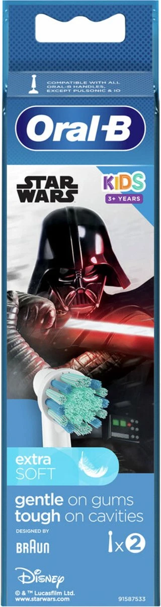 Oral B Oral-B Opzetborstels Kids 2 Stuks - Afbeelding 5
