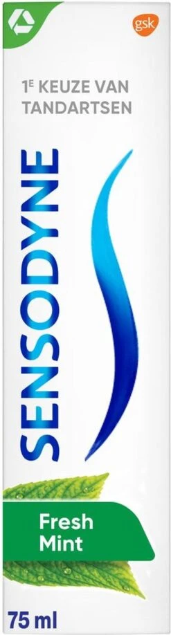 Sensodyne Freshmint Tandpasta Voor Gevoelige Tanden 2x 75 Ml -BaByliss Verkoopwinkel 323x1200