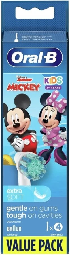 Oral B Oral-B EB10 Oral-B Kids Disney Opzetborstels 4 Stuks -BaByliss Verkoopwinkel 331x1200 1