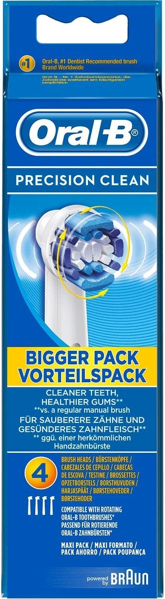 Oral B Oral-B Precision Clean Opzetborstels - 4 Stuks - Afbeelding 9