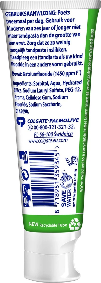 Colgate® Colgate Fresh Gel Tandpasta 6 X 75ml - Voordeelverpakking 7 Colgate® Colgate Fresh Gel Tandpasta 6 X 75ml - Voordeelverpakking - Afbeelding 5