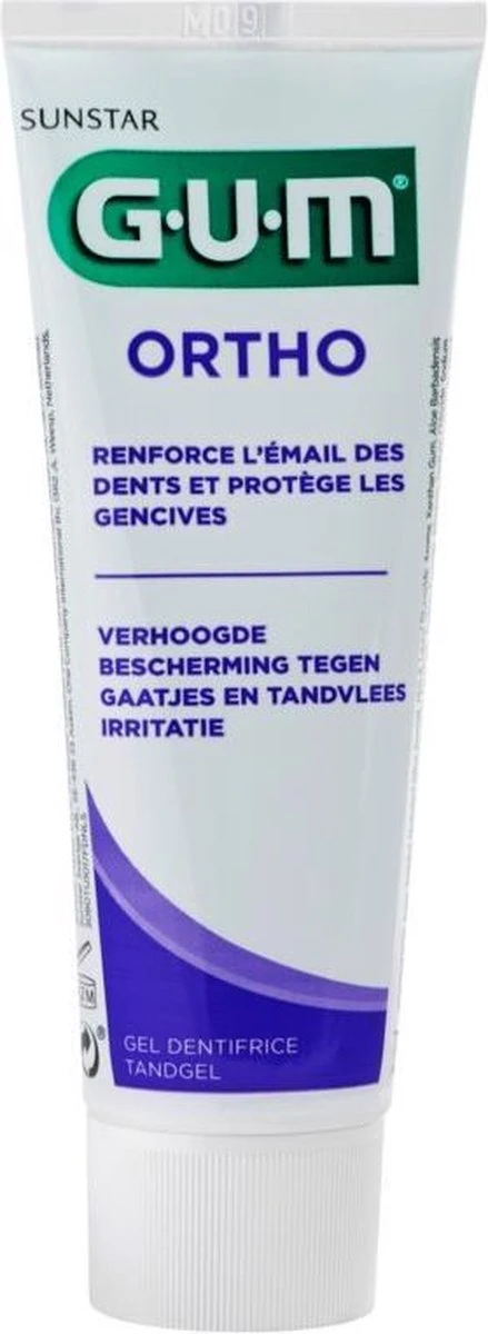 GUMĀ® 4x GUM Tandpasta Ortho 75 Ml