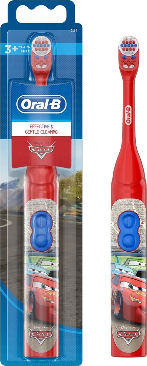 Oral B Oral-B Stages Power Kids Tandenborstel Op Batterijen Cars 4 Oral B Oral-B Stages Power Kids Tandenborstel Op Batterijen Cars - Afbeelding 2