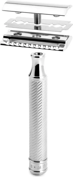 Muhle Double Edge Safety Razor Klassiek Scheermes - Chroom - Dichte Kam -BaByliss Verkoopwinkel 496x1200 3