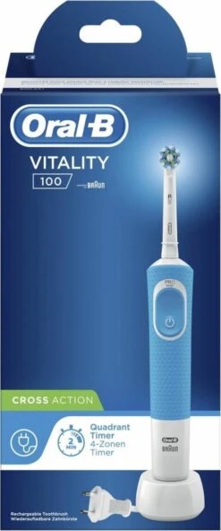 Oral B Oral-B Vitality 100 CrossAction - Blauw - Elektrische Tandenborstel 28 Oral B Oral-B Vitality 100 CrossAction - Blauw - Elektrische Tandenborstel -BaByliss Verkoopwinkel 501x1200 2