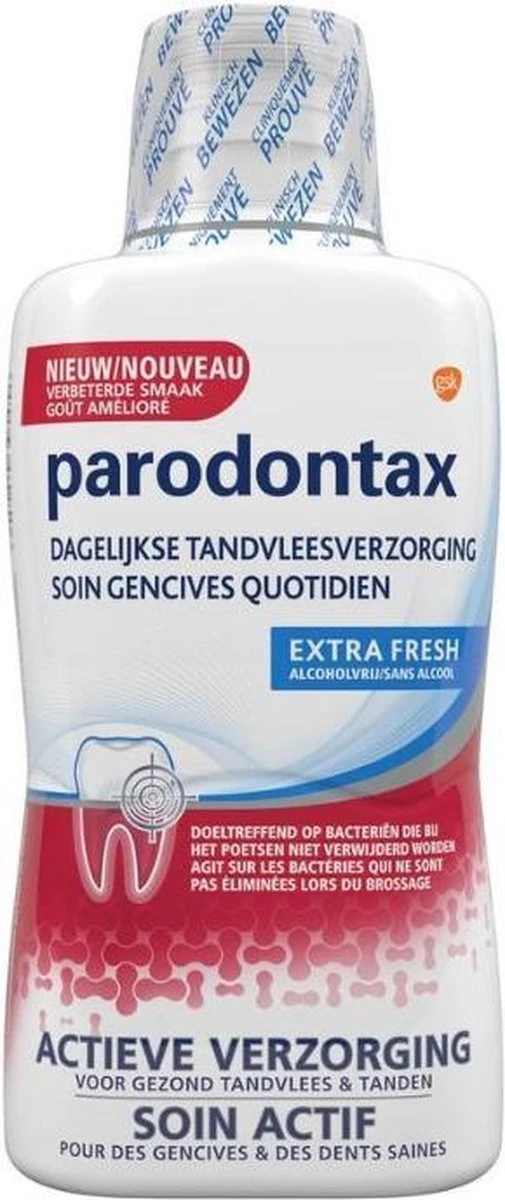 Parodontax Daily Care - Mondwater - Extra Fresh - Voor Gezond Tandvlees - 500 Ml 13 Parodontax Daily Care - Mondwater - Extra Fresh - Voor Gezond Tandvlees - 500 Ml - Afbeelding 11