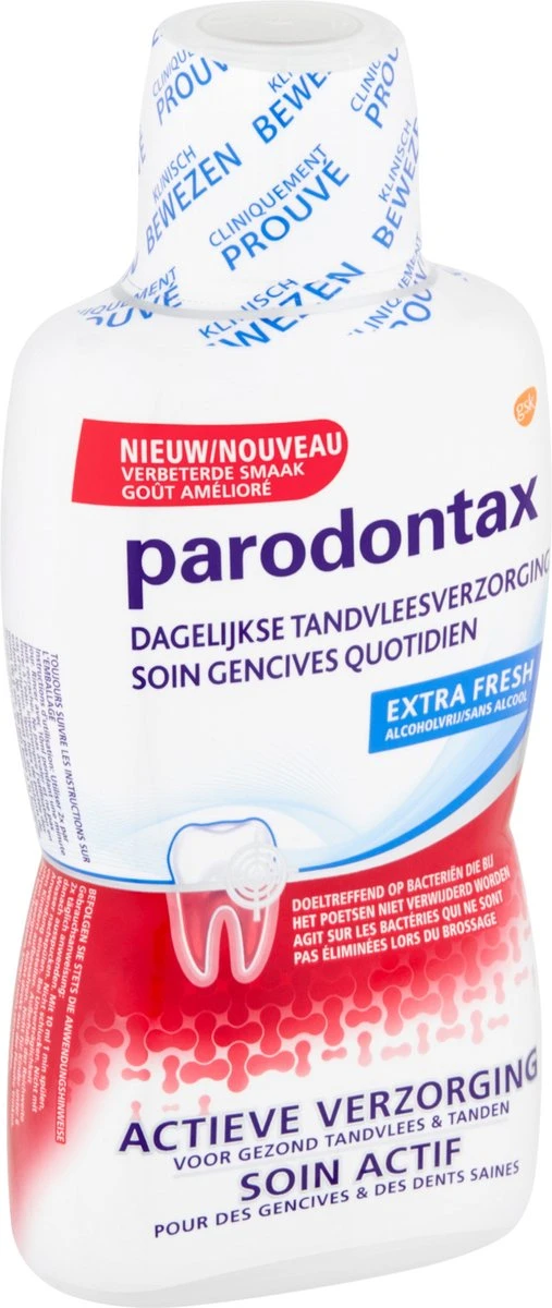 Parodontax Daily Care - Mondwater - Extra Fresh - Voor Gezond Tandvlees - 500 Ml 10 Parodontax Daily Care - Mondwater - Extra Fresh - Voor Gezond Tandvlees - 500 Ml - Afbeelding 8