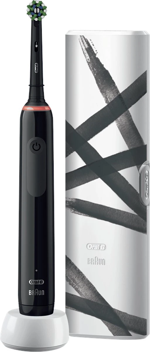 Oral B Oral-B Pro 3 3500 - Design Edition - Zwart 4 Oral B Oral-B Pro 3 3500 - Design Edition - Zwart - Afbeelding 2