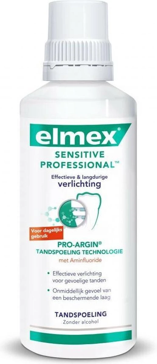 Elmex Mondwater Sensitive Professional - 3 X 400 Ml - Voordeelverpakking - Afbeelding 4