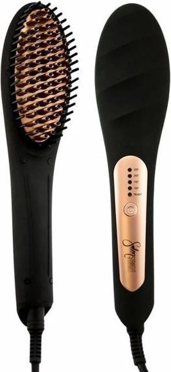 Velform Straight Wizard Stijlborstel Keramische Styler Haarborstel - Stijltang En Borstel - Hair Straightener - Afbeelding 9