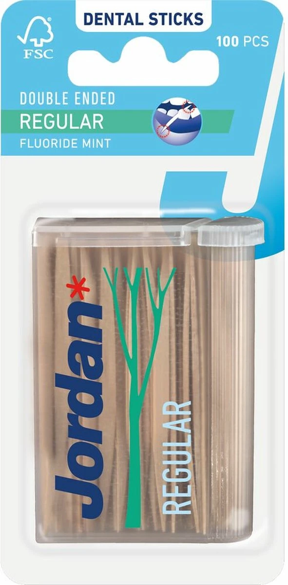 Jordan Tandenstokers - Regular - 100 Stuks - Afbeelding 6