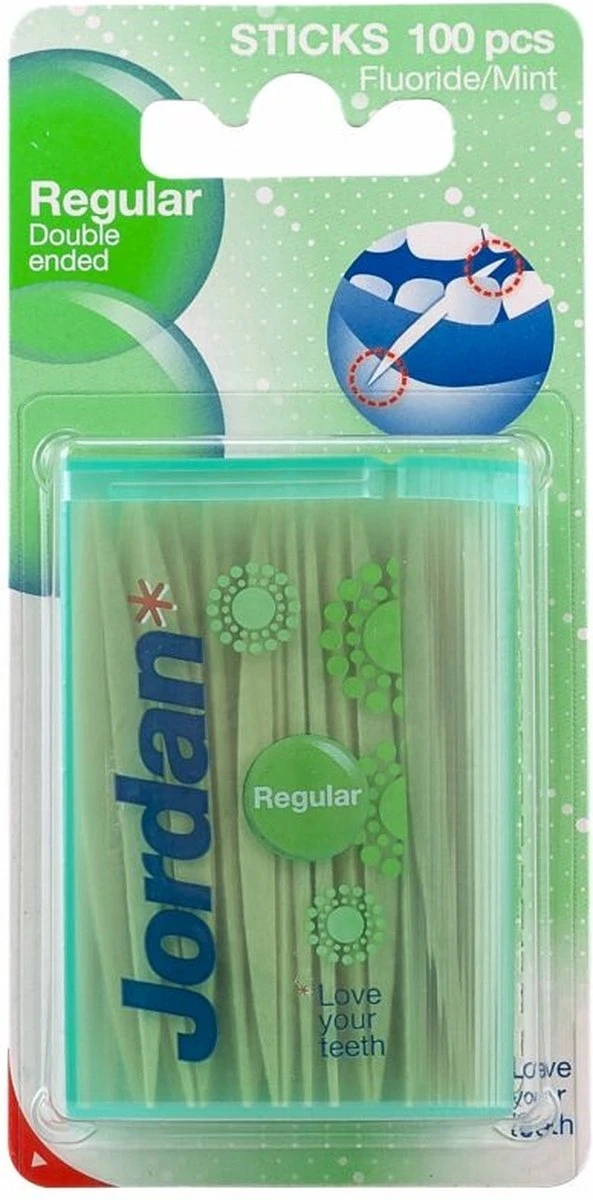 Jordan Tandenstokers - Regular - 100 Stuks - Afbeelding 2