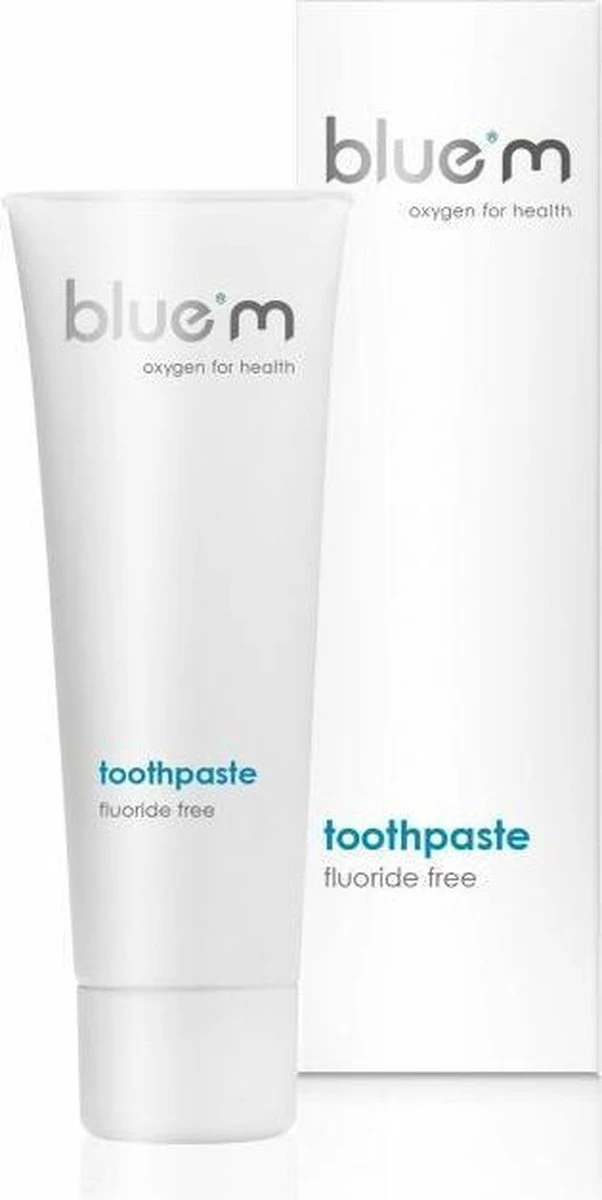 3x Bluem Tandpasta Fluoride Vrij 75 Ml 3 3x Bluem Tandpasta Fluoride Vrij 75 Ml