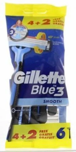 Gillette® Gillette Blue3 Smooth 4+2 Stuks 26 Gillette® Gillette Blue3 Smooth 4+2 Stuks -BaByliss Verkoopwinkel 602x1200 7