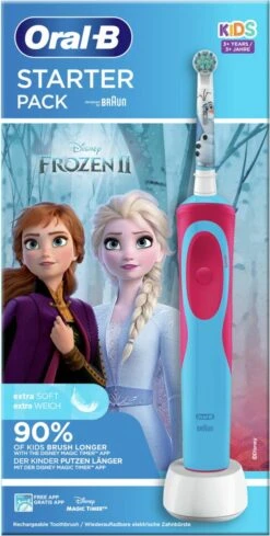 Oral B Oral-B Vitality Frozen - Elektrische Tandenborstel Voor Kinderen - 1 Handvat En 2 Opzetborstels -BaByliss Verkoopwinkel 606x1200 1