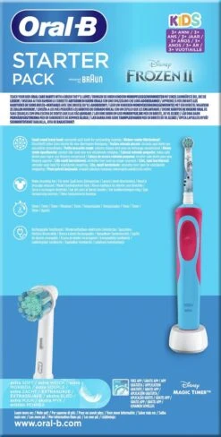 Oral B Oral-B Vitality Frozen - Elektrische Tandenborstel Voor Kinderen - 1 Handvat En 2 Opzetborstels -BaByliss Verkoopwinkel 608x1200 2