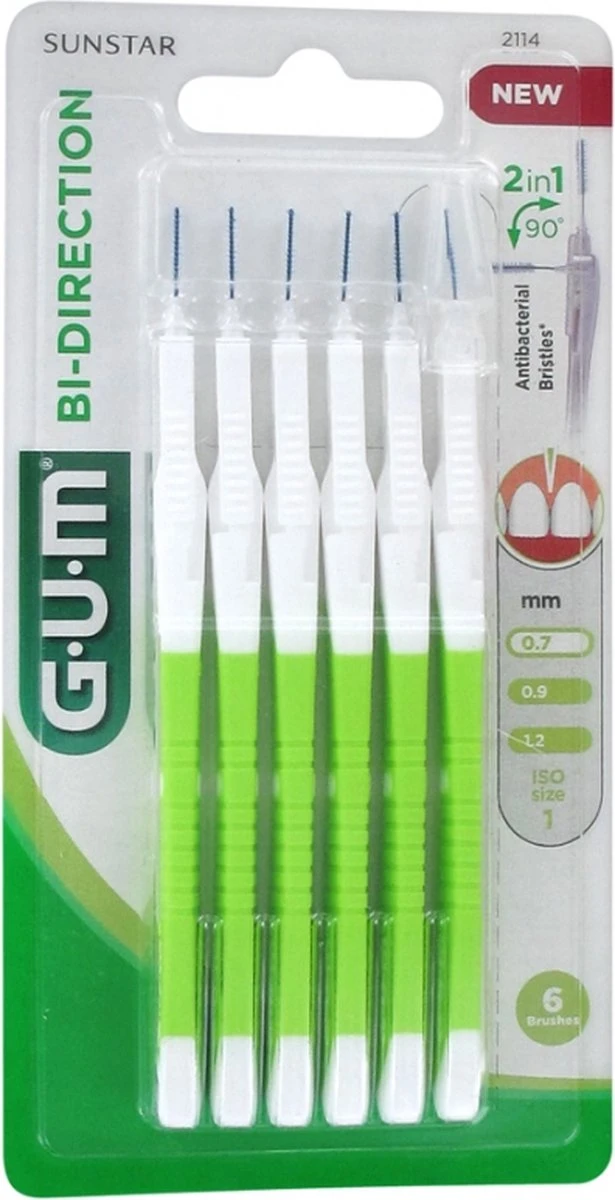 GUMĀ® GUM® BI-DIRECTION | 0.7 | 6 Stuks - Afbeelding 10
