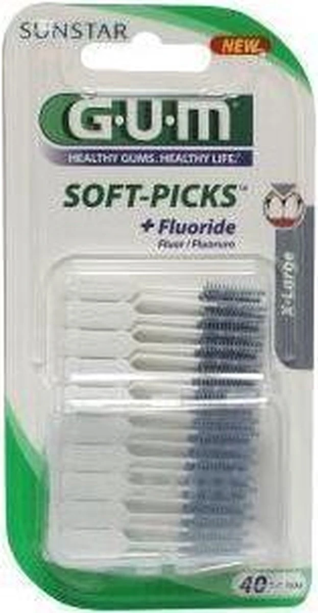 GUMĀ® Gum Soft Picks XL - 40 St - Rager - Afbeelding 5