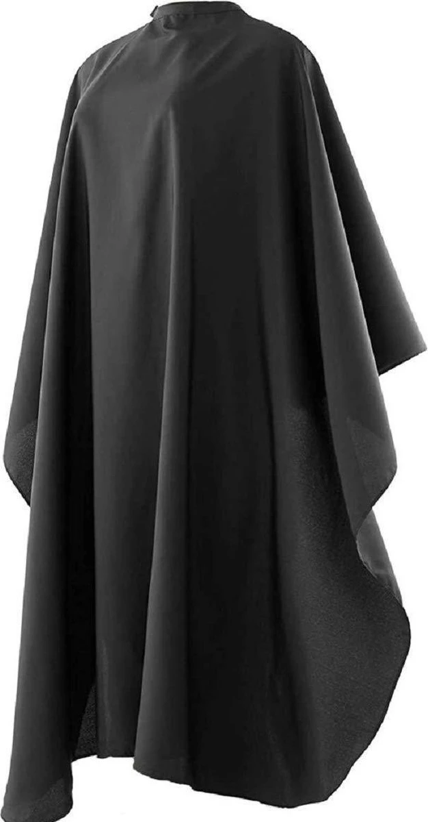 Merkloos Kappersmantel - Kapmantel - Kappersschort - Kapper - Zwart