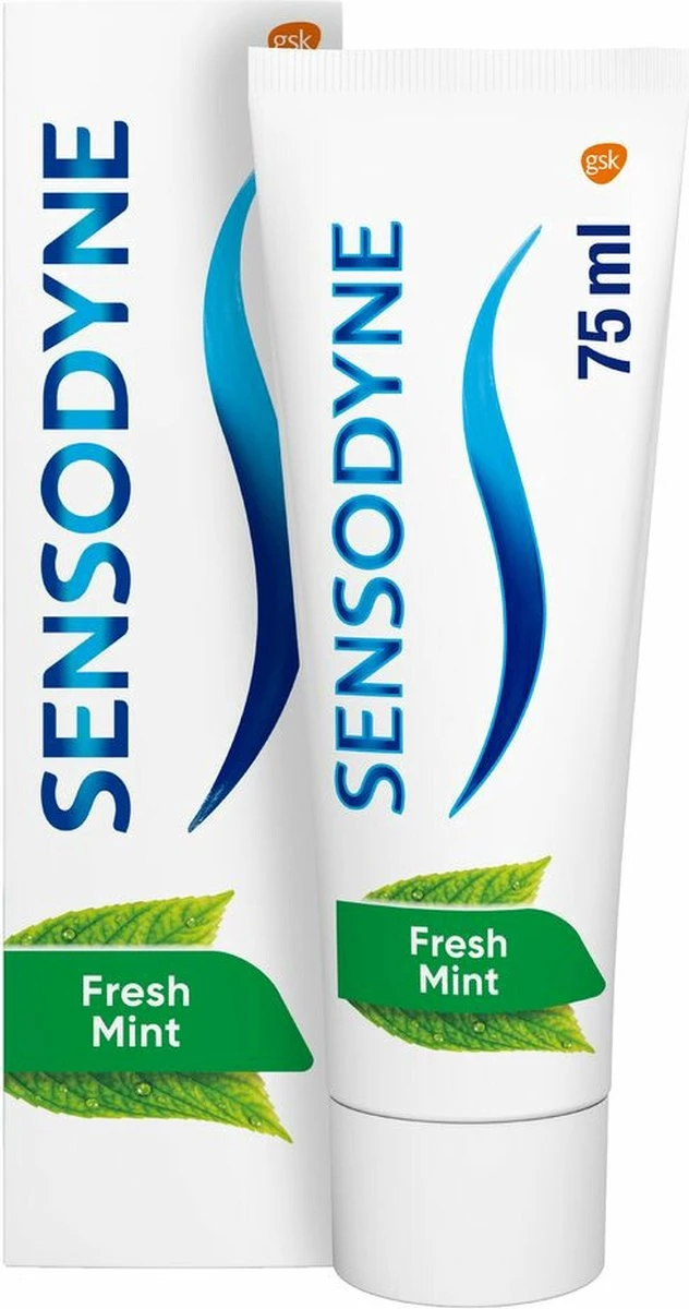 Sensodyne Freshmint Tandpasta Voor Gevoelige Tanden 4x75ml - Afbeelding 6