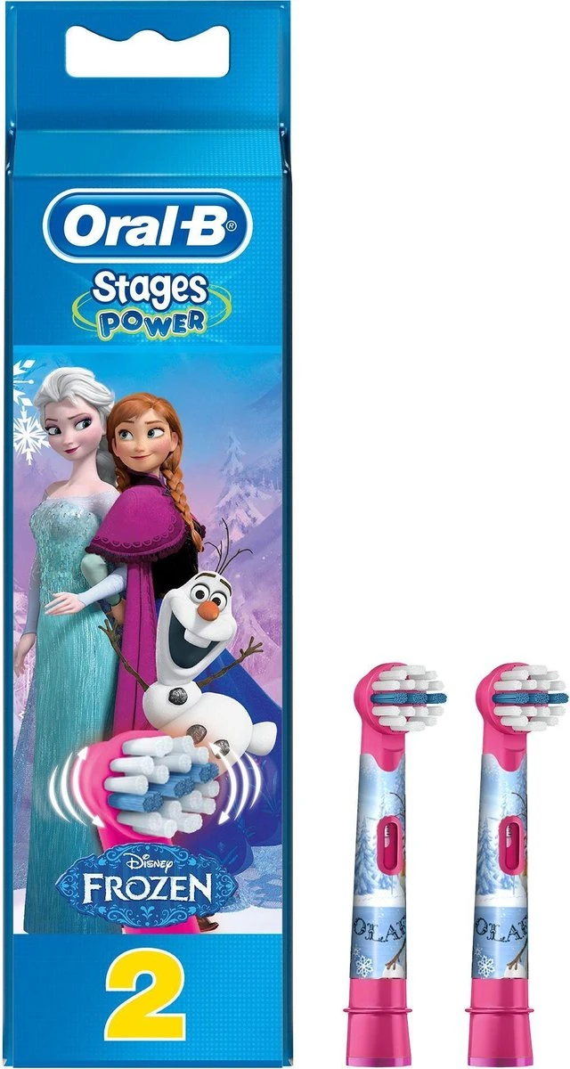 Oral B Oral-B Stages Power - Disney Frozen - Opzetborstels - 2 Stuks