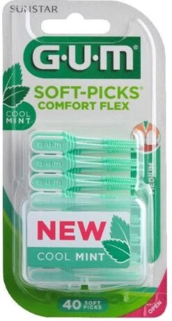GUM® GUM Soft Picks Comfort Flex Regular Mint - 40st 15 GUM® GUM Soft Picks Comfort Flex Regular Mint - 40st -BaByliss Verkoopwinkel 643x1200 3