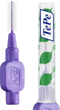 TePe Interdentale Ragers Original Paars ISO Maat 6 – 1,1 Mm (20 Stuks)