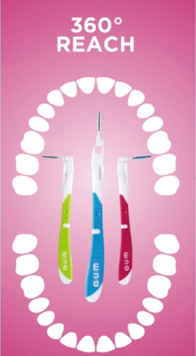 GUMĀ® GUM® BI-DIRECTION | 0.7 | 6 Stuks - Afbeelding 3