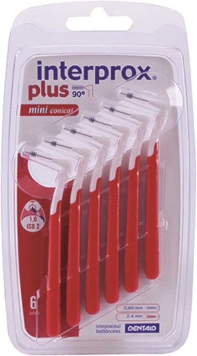 Interprox Plus Mini Conical Tandenstokers - 6 Stuks - Afbeelding 14
