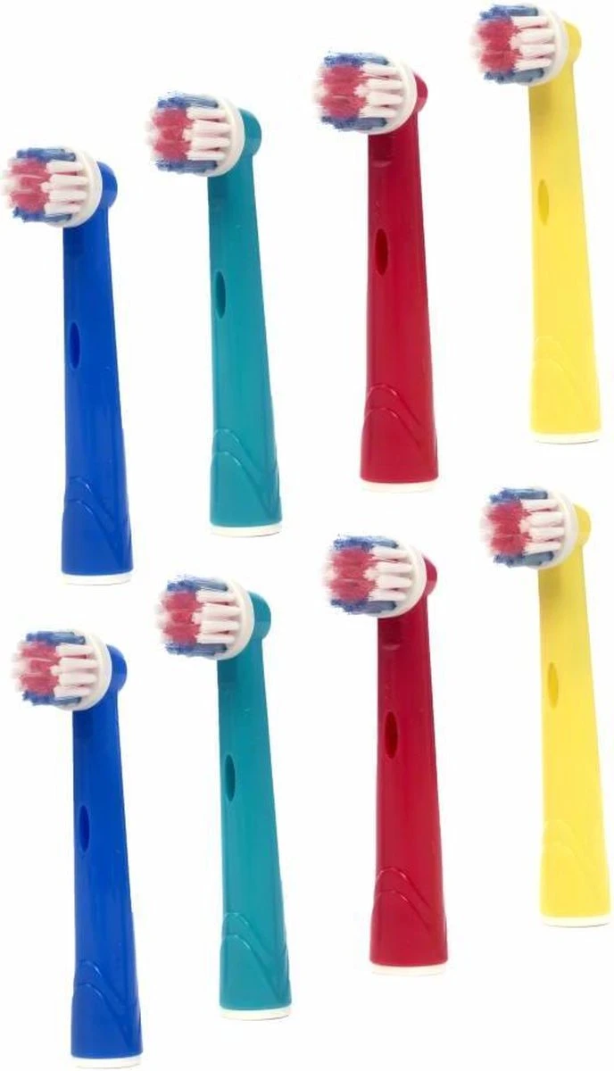 8 Opzetborstels Voor Kinderen Voor Oral-B® 3 8 Opzetborstels Voor Kinderen Voor Oral-B®
