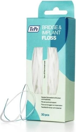 Tepe Floss Bridge & Implant 30 St 18 Tepe Floss Bridge & Implant 30 St -BaByliss Verkoopwinkel 694x1200