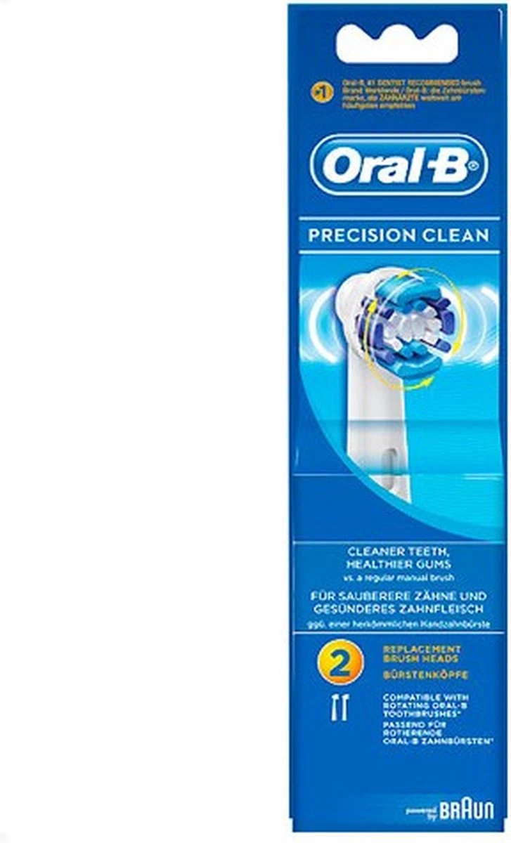 Oral B Oral-B Precision Clean - Met CleanMaximiser-technologie - Opzetborstels - 2 Stuks 12 Oral B Oral-B Precision Clean - Met CleanMaximiser-technologie - Opzetborstels - 2 Stuks - Afbeelding 10