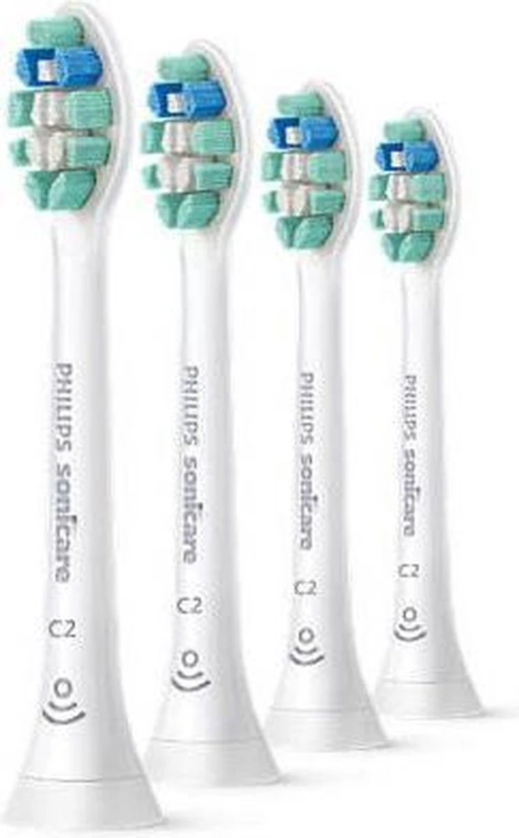Philips Sonicare C2 Optimal Plaque Defence HX9024/10 - Opzetborstels - 4 Stuks - Afbeelding 4