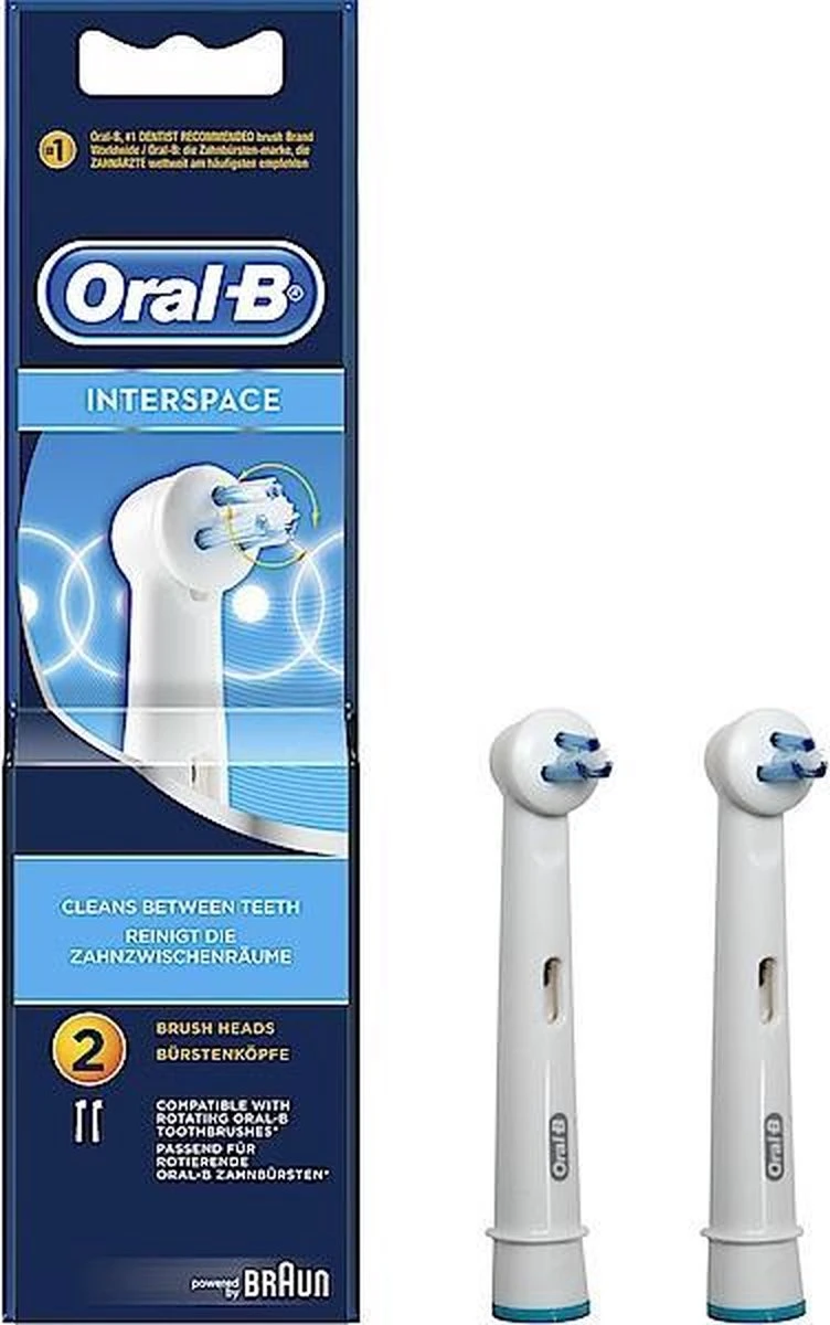 Oral B Oral-B Interspace - Opzetborstels - 2 Stuks - Wit - Afbeelding 2